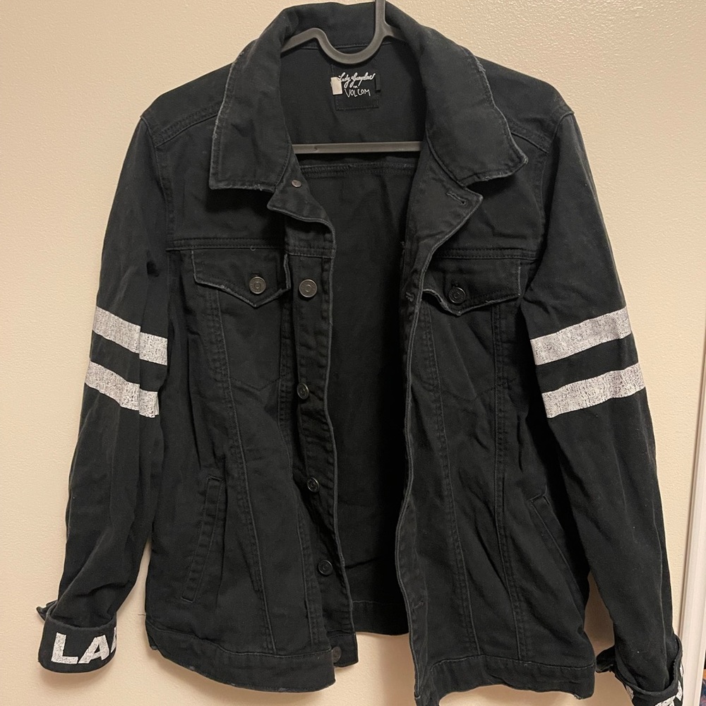 Volcom x Lady Grouplove denim jacket.